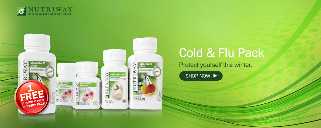 NUTRIWAY® Cold and Flu pack