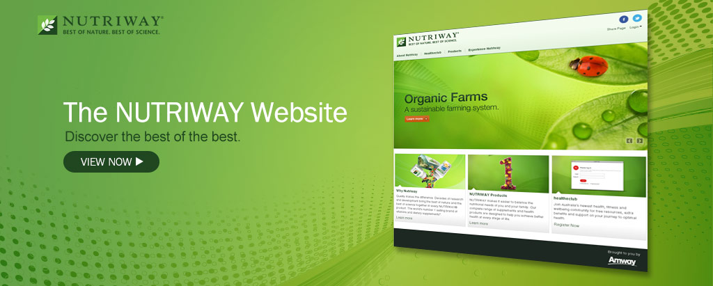 The New NUTRIWAY Website